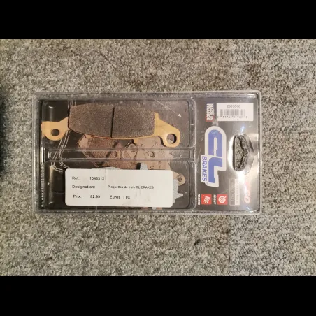 JEU DE PLAQUETTES DE FREIN ER6 06/17