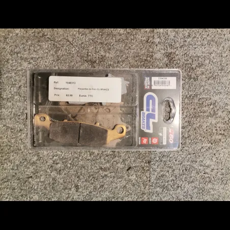 JEU DE PLAQUETTES DE FREIN 750 GSR 11/16