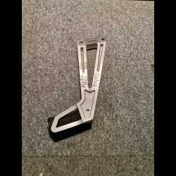 PLATINE PASSAGER GAUCHE 650 DR SE SP43 91/95