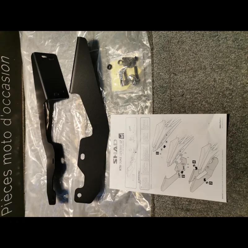 SUPPORT TOP CASE "SHAD" 125/390 DUKE SUPPORT TOP CASE "SHAD" 125/390 DUKE