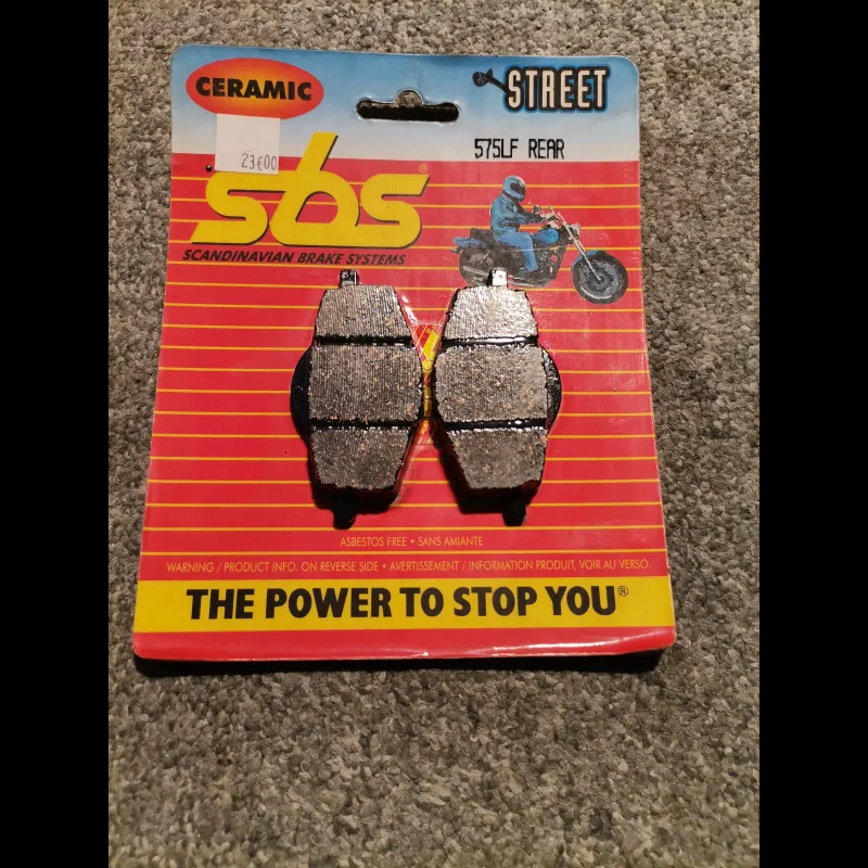 JEU PLAQUETTES FREIN "SBS" XT 600 E 90/97