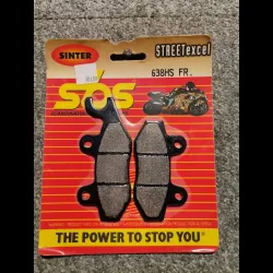 JEU PLAQUETTES FREIN "SBS" TROPHY 900 91/95