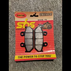 JEU PLAQUETTES FREIN "SBS" NX 650 DOMINATOR 93/96