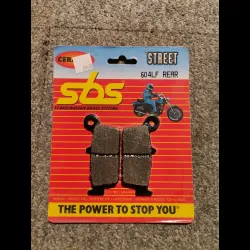 JEU PLAQUETTES FREIN "SBS" CR 250 DE 1995