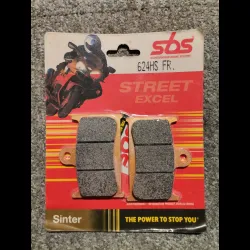 JEU PLAQUETTES FREIN "SBS" 750 GSXR 92/93