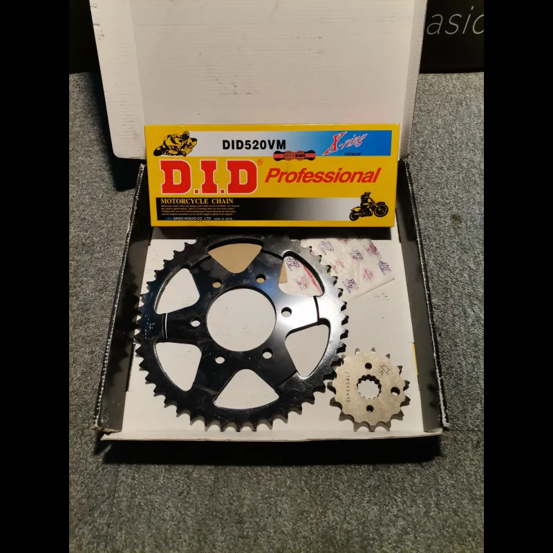 KIT CHAINE "DID" (NEUF) DL 650 VSTROM 03/06 KIT CHAINE "DID" (NEUF) DL 650 VSTROM 03/06