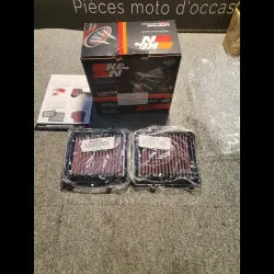 PAIRE FILTRES A AIR "K&N" CRF 1000 AFRICA TWIN ADVENTURE SPORT 16/19